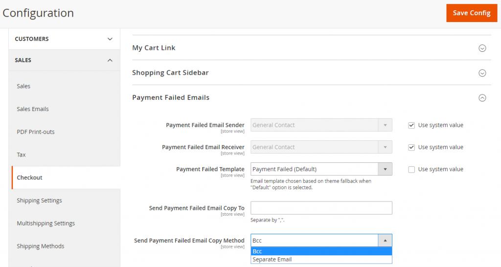 Slick and Simple Guidelines to Configure Payment Failed Emails in Magento 2 at ThaiLand